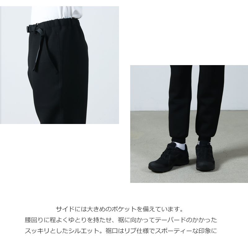 GRAMICCI(ߥ) TECH KNIT NALLOW RIB PANT