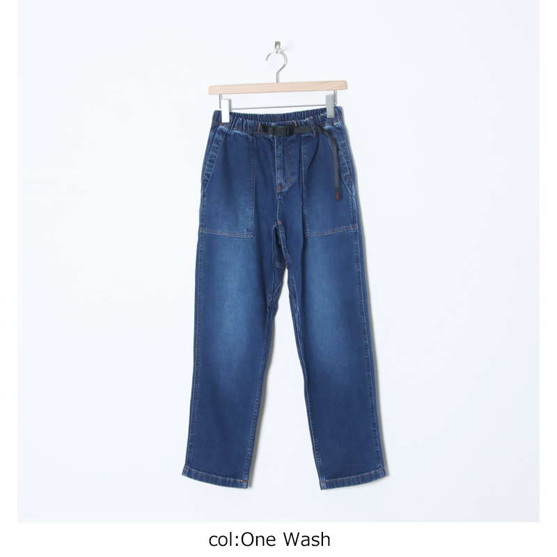 GRAMICCI(ߥ) STRETCH DENIM LOOSE TAPERED RIDGE PANT