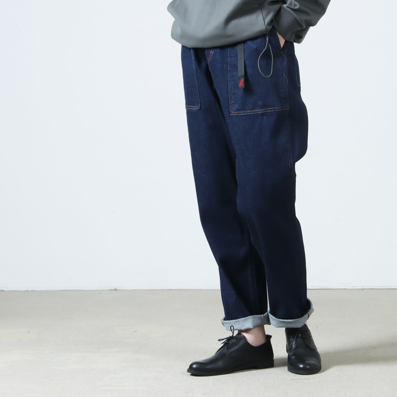 GRAMICCI(ߥ) STRETCH DENIM LOOSE TAPERED RIDGE PANT