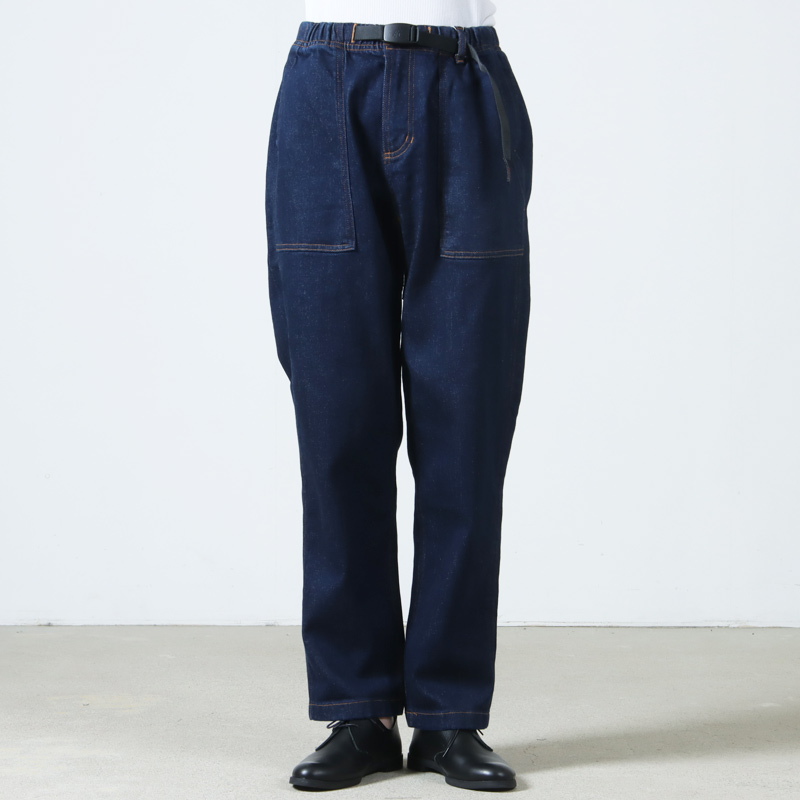 GRAMICCI(ߥ) STRETCH DENIM LOOSE TAPERED RIDGE PANT