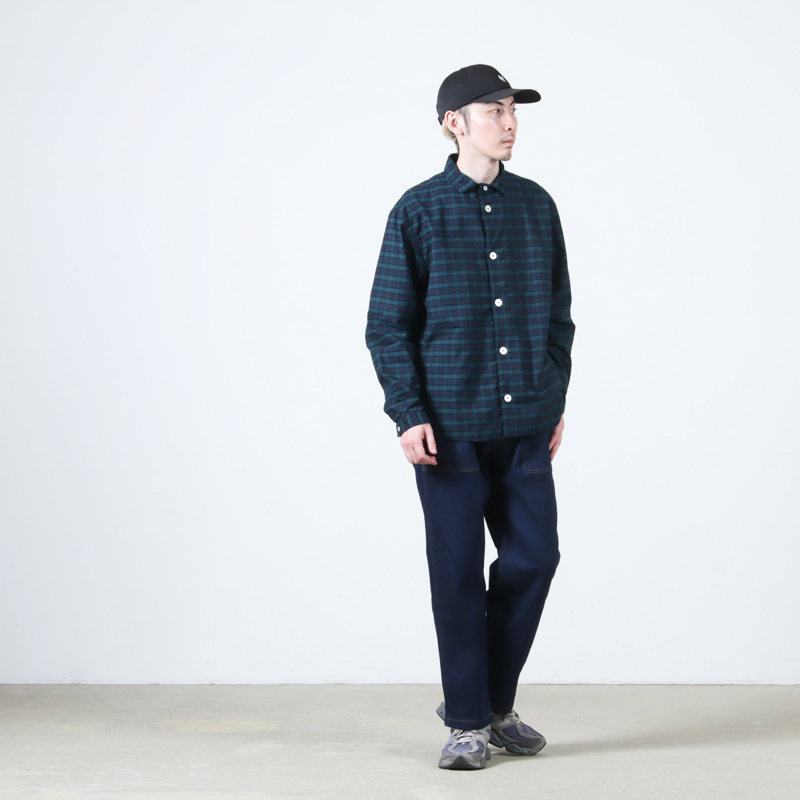 GRAMICCI(ߥ) STRETCH DENIM LOOSE TAPERED RIDGE PANT