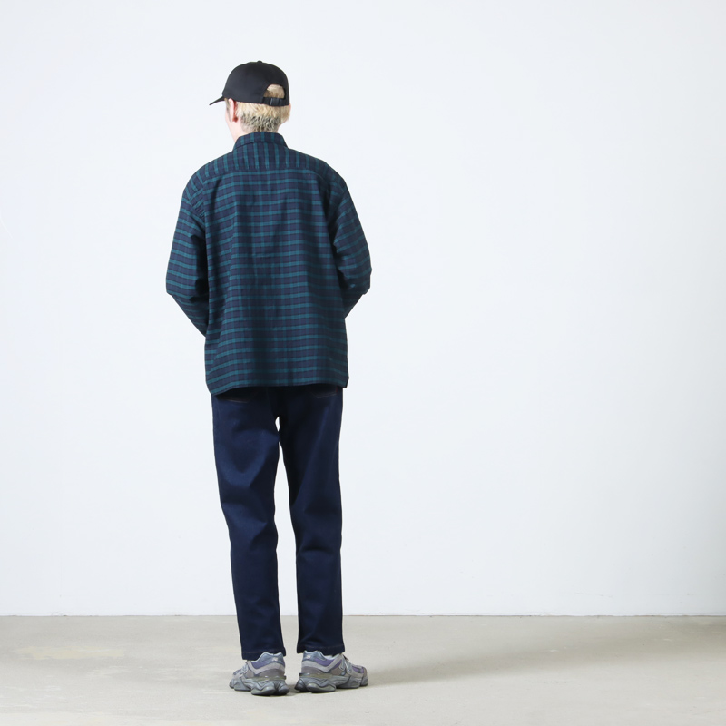 GRAMICCI(ߥ) STRETCH DENIM LOOSE TAPERED RIDGE PANT