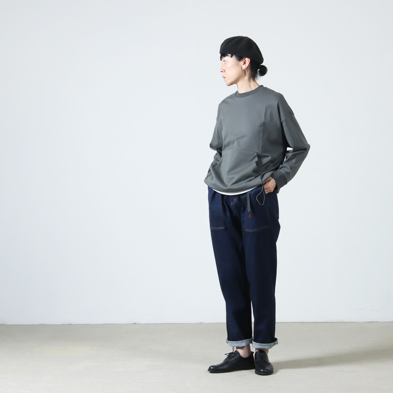 GRAMICCI(ߥ) STRETCH DENIM LOOSE TAPERED RIDGE PANT