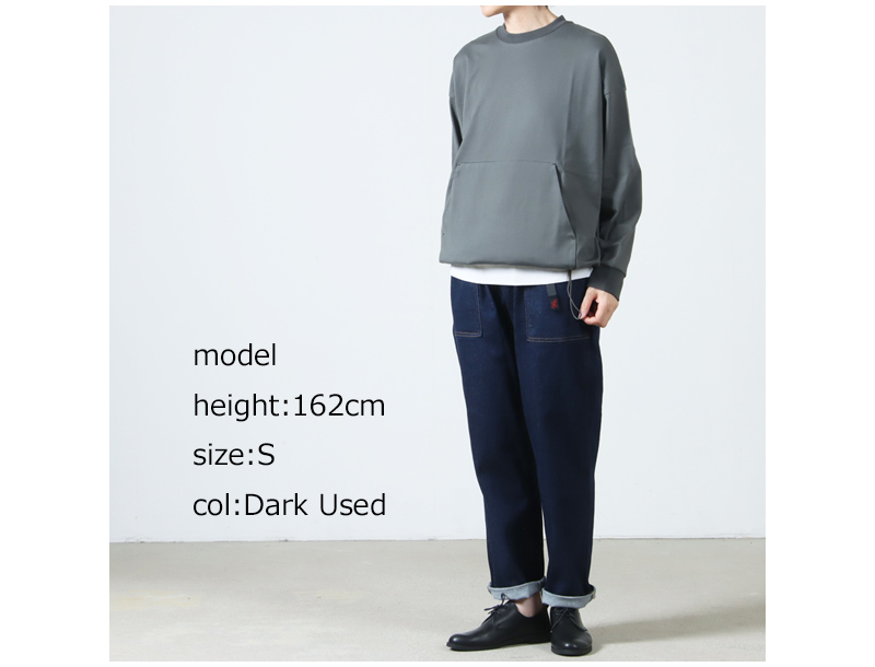 GRAMICCI(ߥ) STRETCH DENIM LOOSE TAPERED RIDGE PANT