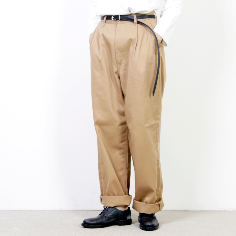 Graphpaper (եڡѡ) Chino Two Tuck Pants / Υġåѥ