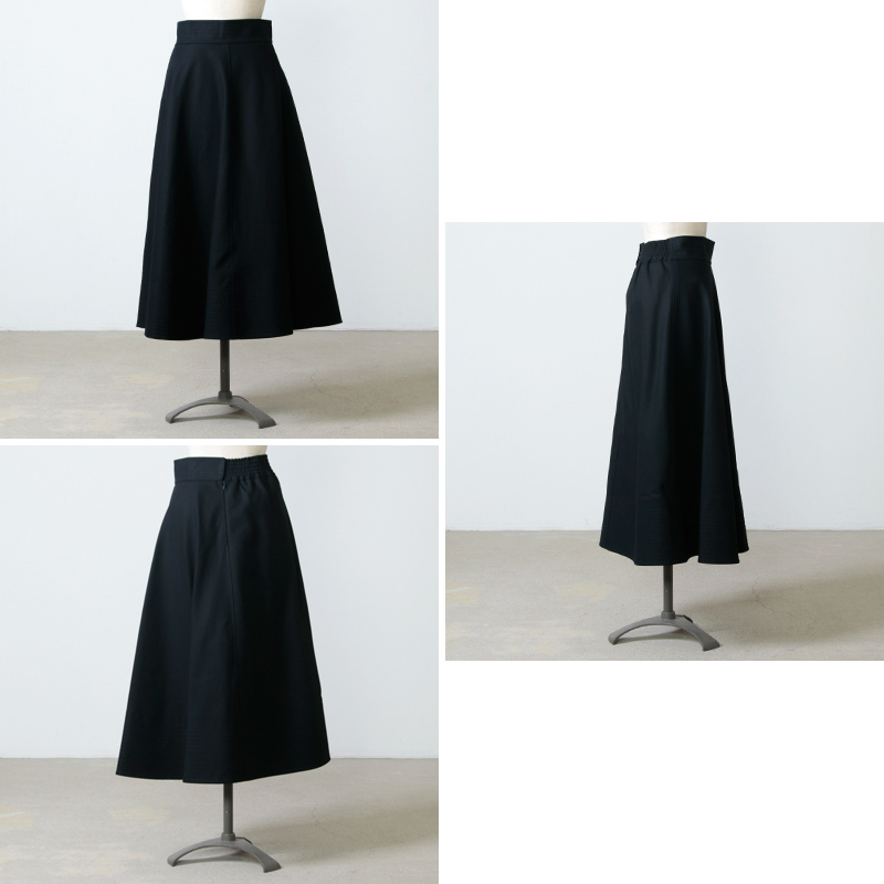 Graphpaper(եڡѡ) Double Cloth Peach Flaire Skirt