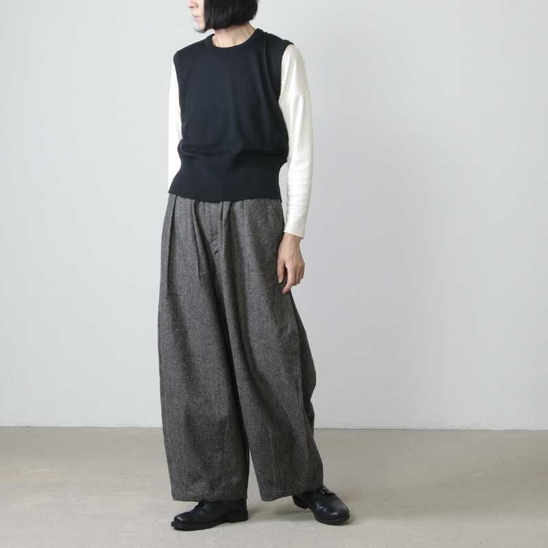 Graphpaper (グラフペーパー) High Gauge Knit Vest / ハイガーゼ 