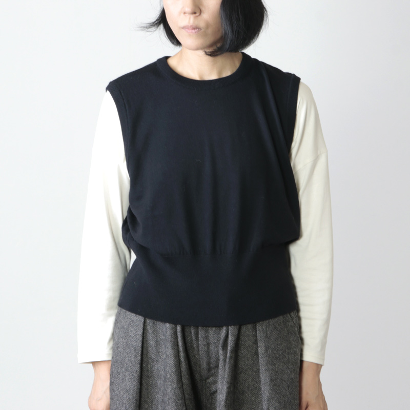 Graphpaper (グラフペーパー) High Gauge Knit Vest / ハイガーゼ 