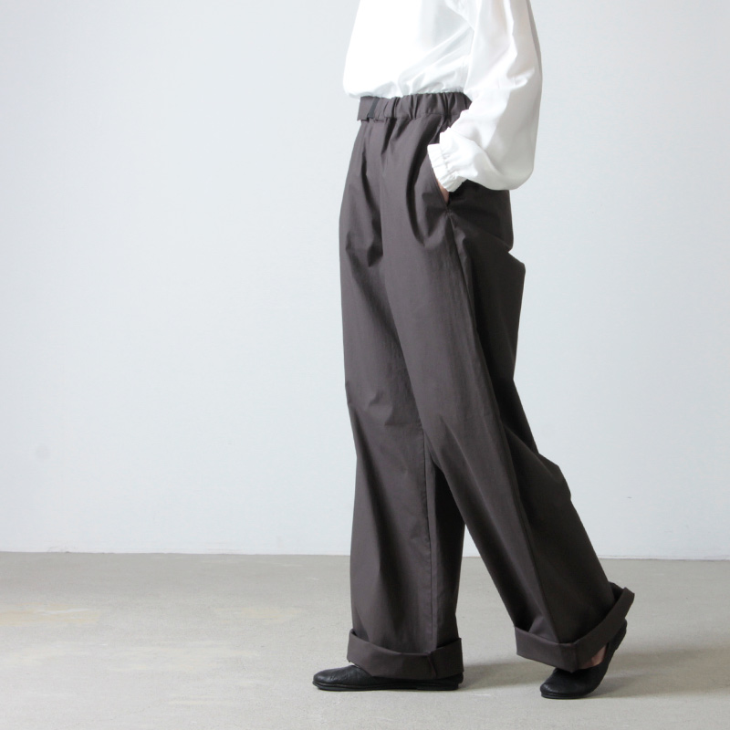 graphpaper typewriter wide cook pantsパンツ - www