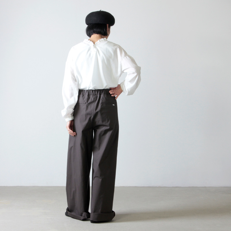 Graphpaper(եڡѡ) Strech Typewriter Wide Cook Pants