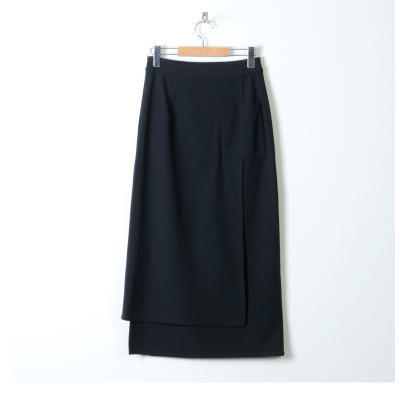 ナイロンラップスカート / nylon wrap skirt-