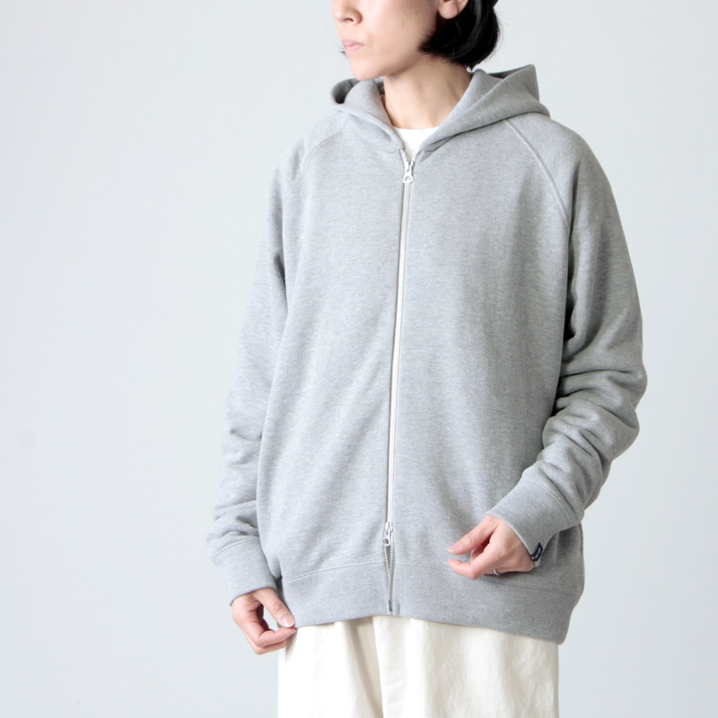 Graphpaper (グラフペーパー) LOOPWHEELER for Graphpaper Full-Zip Parka size0 /  ループウィラーグラフペーパーフルジップパーカー