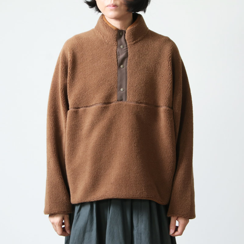 Graphpaper (グラフペーパー) Wool Boa High Neck Pull Over / ウール