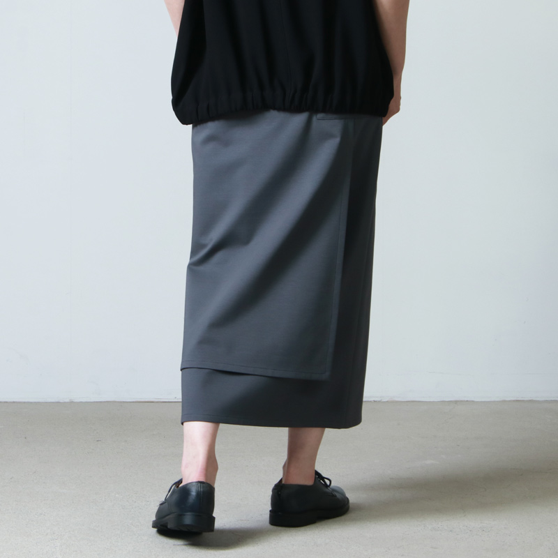 Graphpaper(եڡѡ) Compact Ponch Wrap Skirt