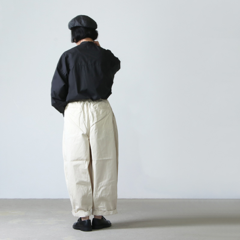 Graphpaper (グラフペーパー) Broad Oversized L/S Band Collar Shirt