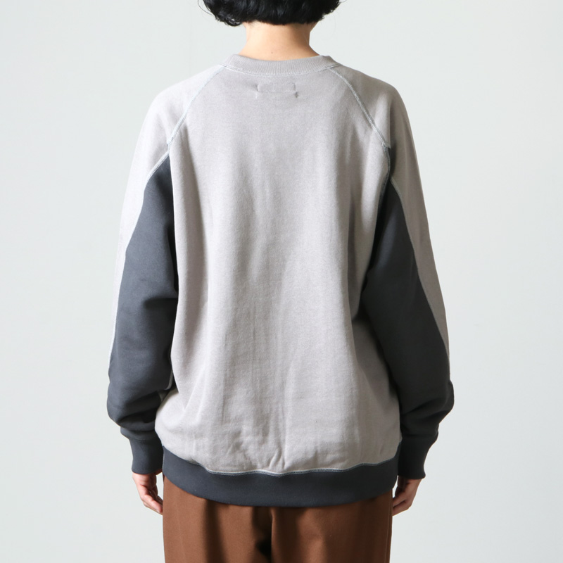 Graphpaper (グラフペーパー) LOOPWHEELER for GP Raglan Sweat