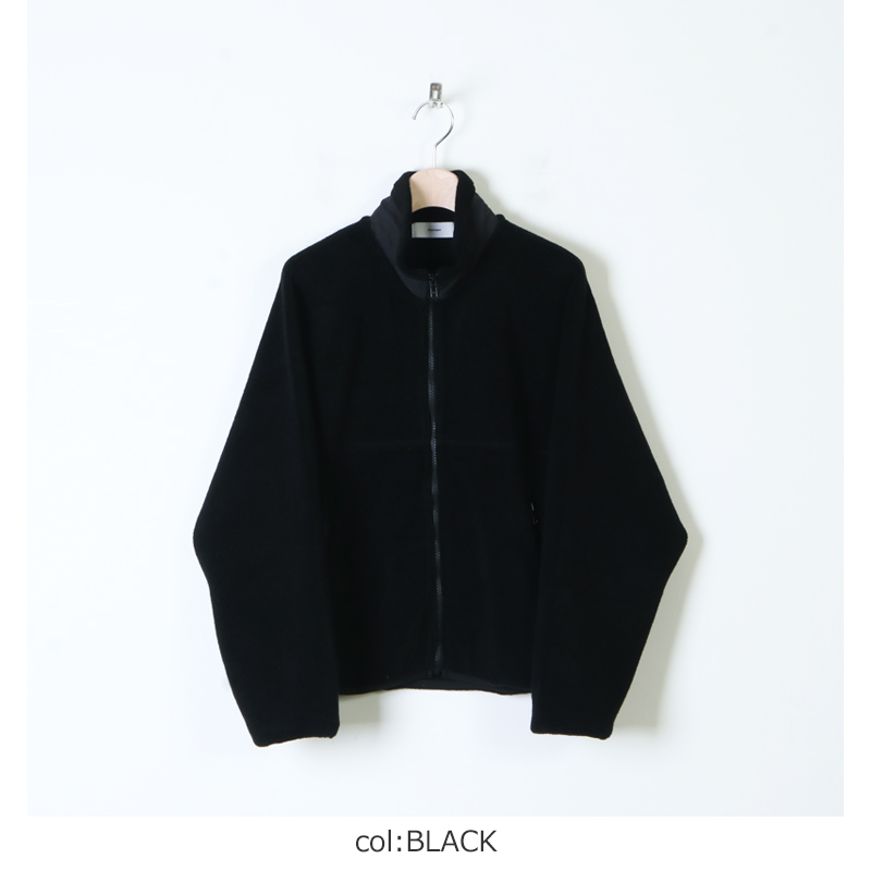 Graphpaper(եڡѡ) Wool Boa Zip-Up Blouson