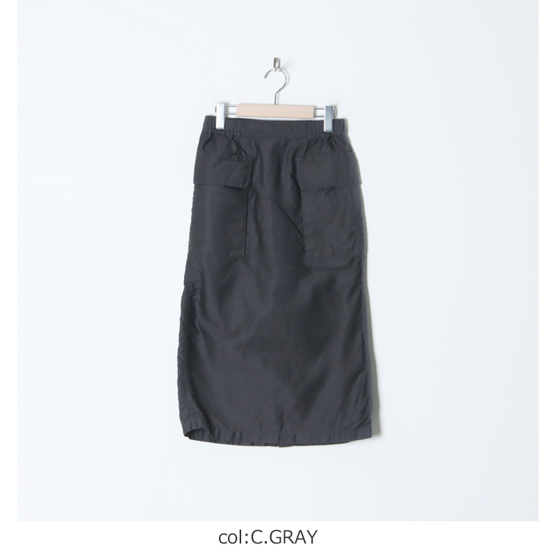 Graphpaper (グラフペーパー) Cotton Linen Molskin Cargo Skirt