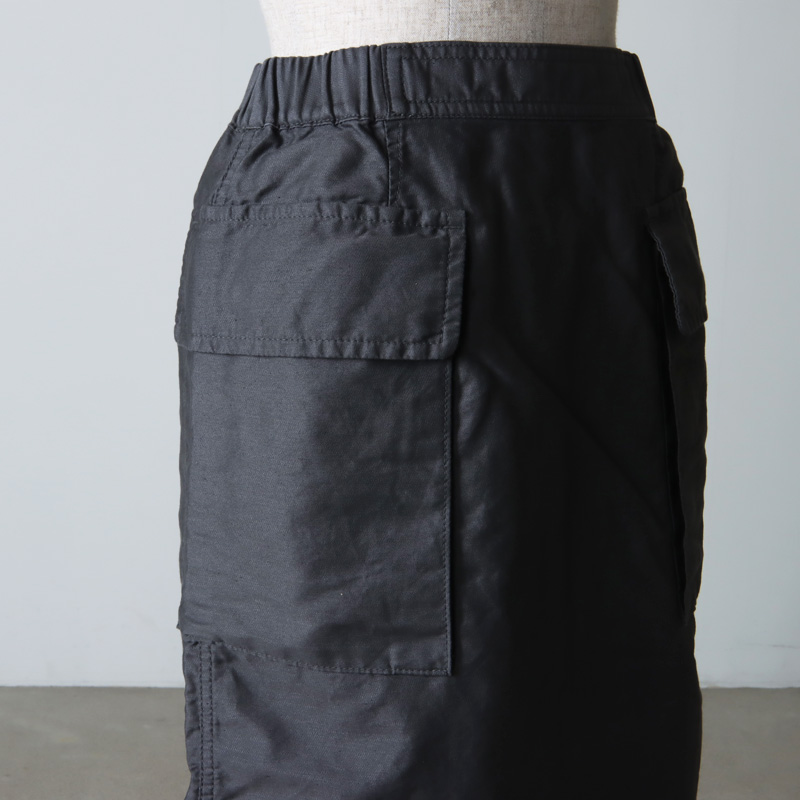 Graphpaper(եڡѡ) Cotton Linen Molskin Cargo Skirt