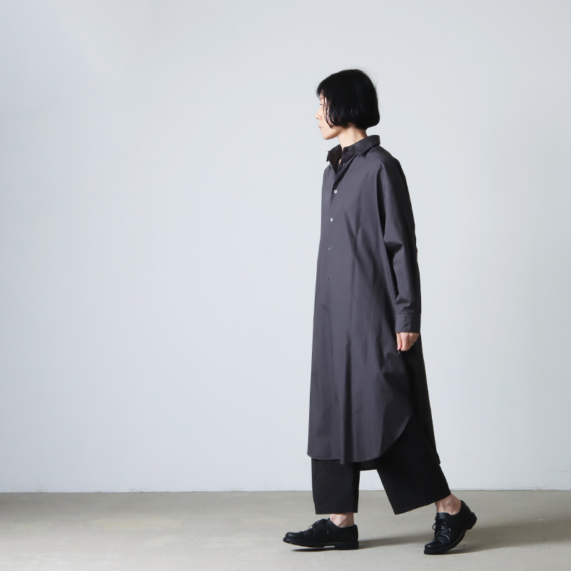 Graphpaper (グラフペーパー) Broad Oversized Shirt Dress / ブロード