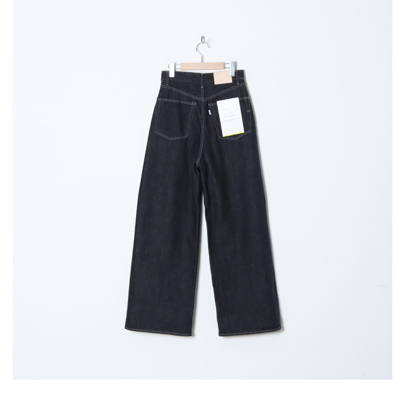 Graphpaper (グラフペーパー) Colorfast Denim Two Tuck Wide Pants