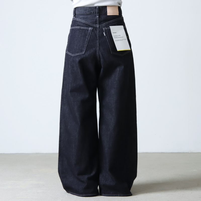 Graphpaper (グラフペーパー) Colorfast Denim Two Tuck Wide Pants