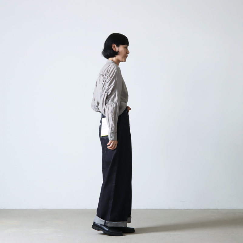 Graphpaper (グラフペーパー) Colorfast Denim Two Tuck Wide Pants