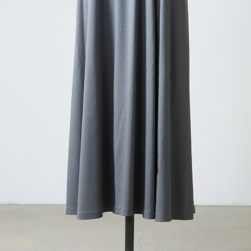 Graphpaper(եڡѡ) Fine Smooth Mock Neck Panel Line Dress