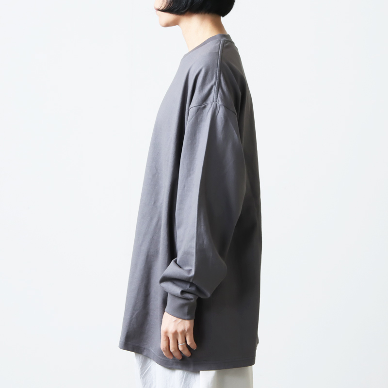 Graphpaper (グラフペーパー) L/S Oversized Tee / ロングスリーブ