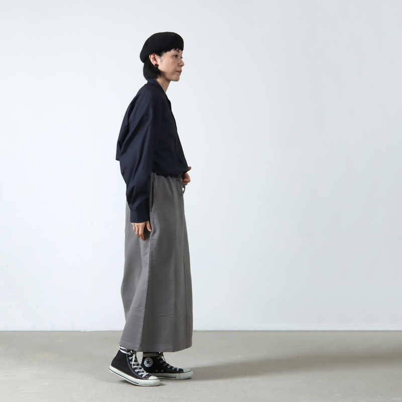 Graphpaper(եڡѡ) Broad L/S Oversized Band Collar Shirt