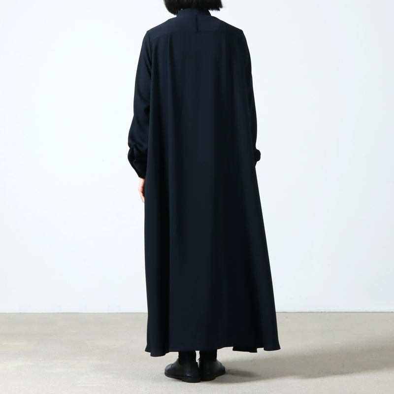 Graphpaper (グラフペーパー) Satin Band Collar Dress / サテンバンド