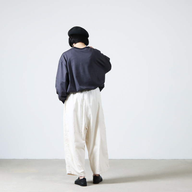 Graphpaper (グラフペーパー) Narrow Border L/S Tee / ナローボーダー