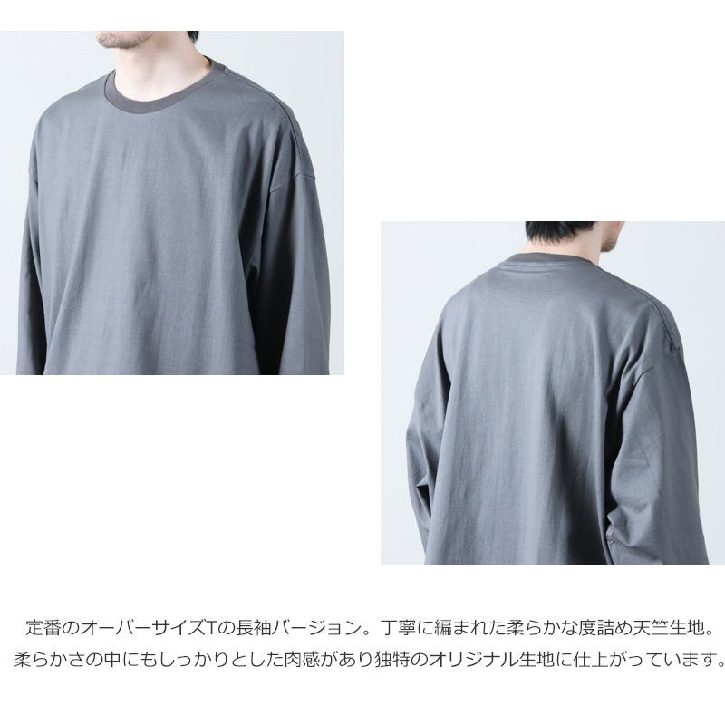 Graphpaper(եڡѡ) L/S Oversized Tee