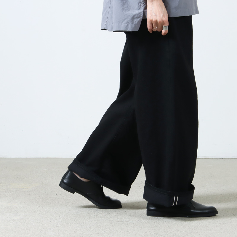 Graphpaper(եڡѡ) Selvage Denim Two Tuck Wide Pants