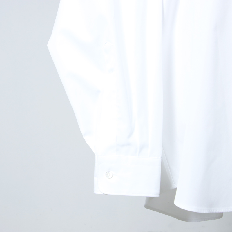 Graphpaper(եڡѡ) High Count Broad L/S Oversized Band Collar Shirt