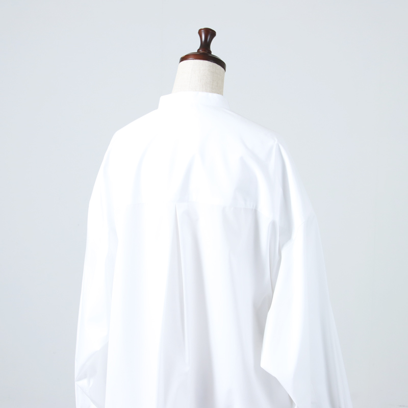 Graphpaper(եڡѡ) High Count Broad L/S Oversized Band Collar Shirt