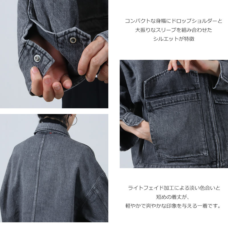 Graphpaper(եڡѡ) Selvage Denim Zip Jacket