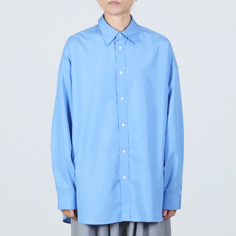 Graphpaper(եڡѡ) High Count Broad L/S Oversized Regular Collar Shirt