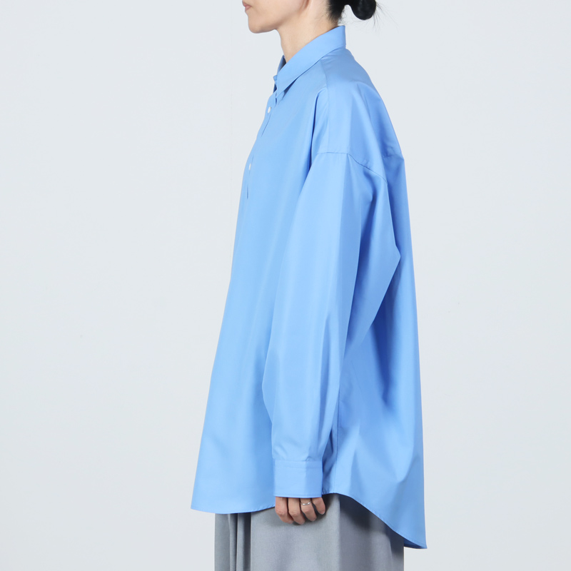 Graphpaper(եڡѡ) High Count Broad L/S Oversized Regular Collar Shirt