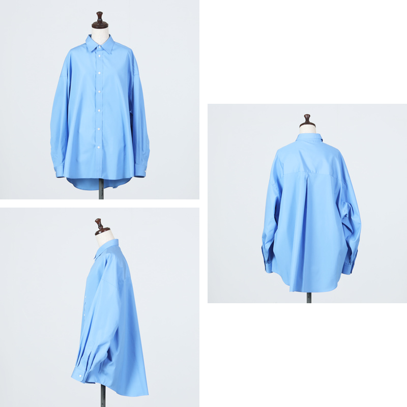 Graphpaper(եڡѡ) High Count Broad L/S Oversized Regular Collar Shirt