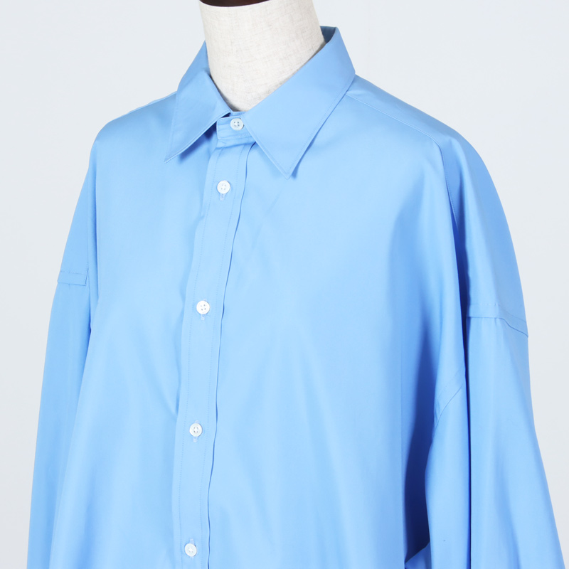Graphpaper(եڡѡ) High Count Broad L/S Oversized Regular Collar Shirt