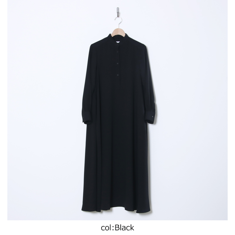 極美品✨graphpaper Satin Band Coller Dress Graphpaper (グラフペーパー) Satin Band Collar Dress / サテンバンド