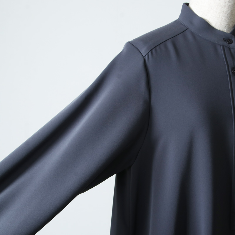 Graphpaper (グラフペーパー) Satin Band Collar Dress / サテンバンド