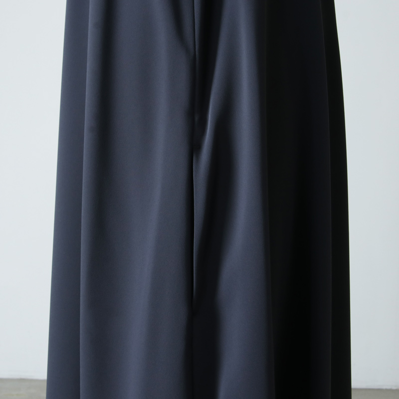 連休セール！Graphpaper サテンバンドカラー ドレス ブラック Graphpaper / Satin Band Collar Dress (1981Lady's)