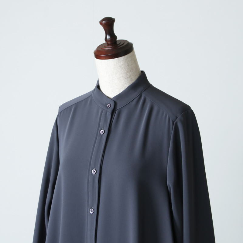 Graphpaper(����եڡ��ѡ�) Satin Band Collar Dress