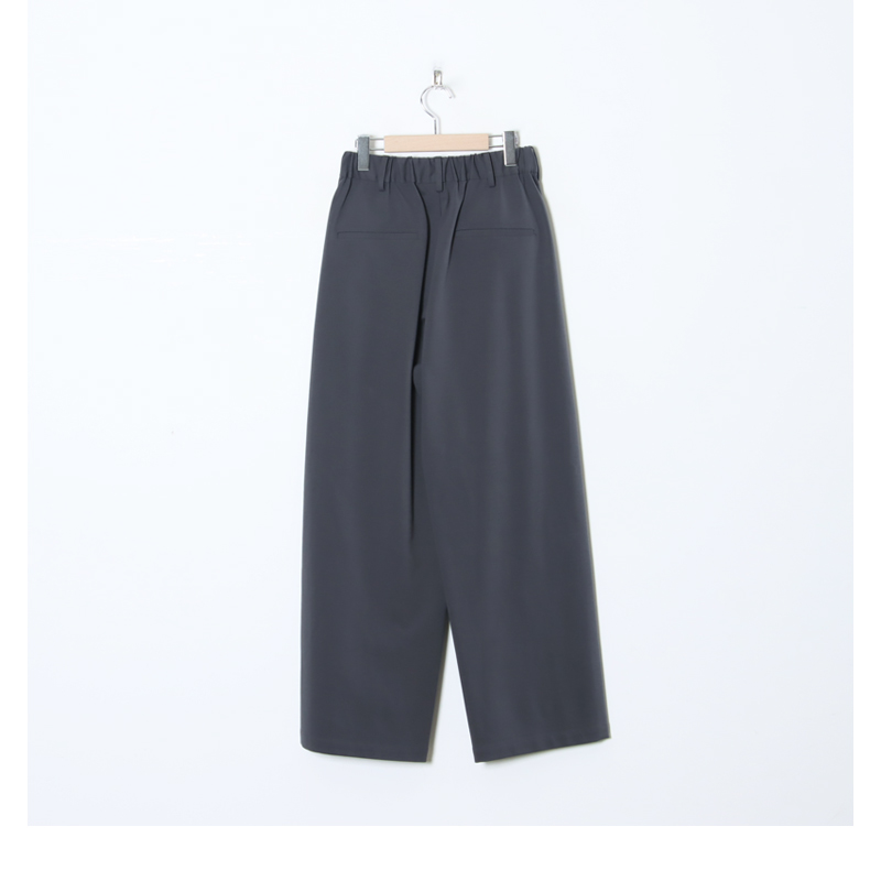 Graphpaper(����եڡ��ѡ�) Compact Ponte Two Tuck Wide Pants