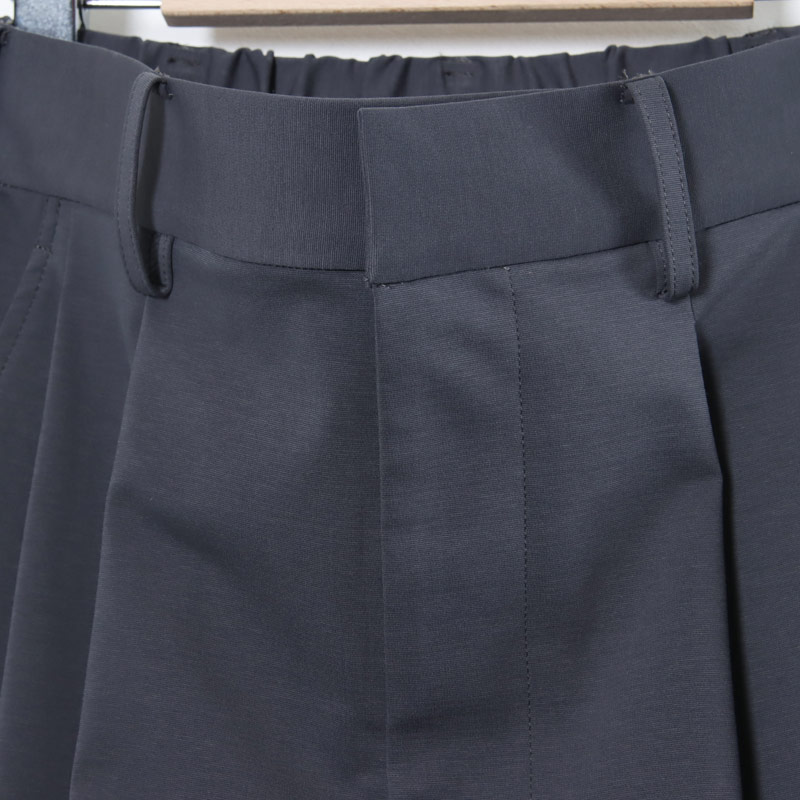 Graphpaper(����եڡ��ѡ�) Compact Ponte Two Tuck Wide Pants