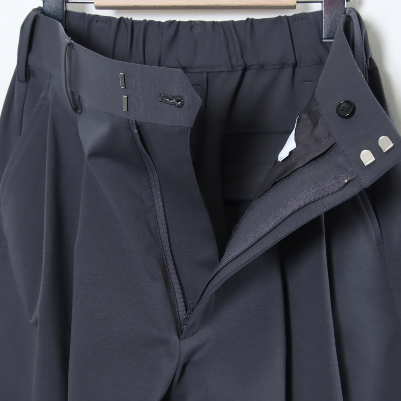 Graphpaper(����եڡ��ѡ�) Compact Ponte Two Tuck Wide Pants