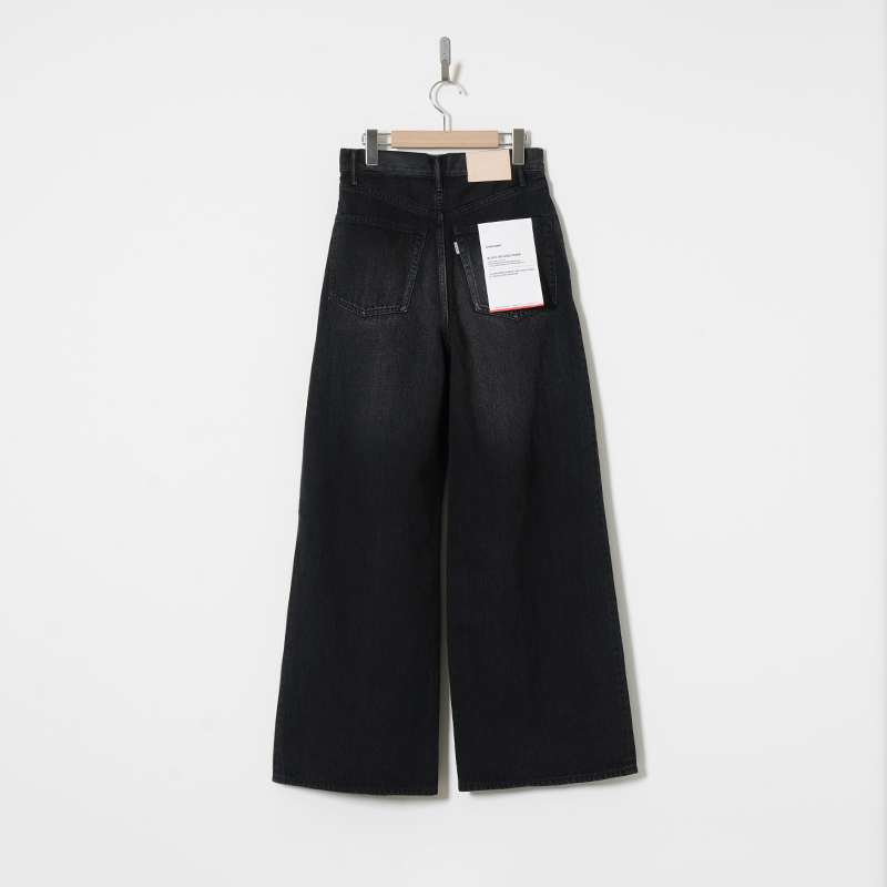 Graphpaper(����եڡ��ѡ�) Selvage Denim Two Tuck Wide Pants