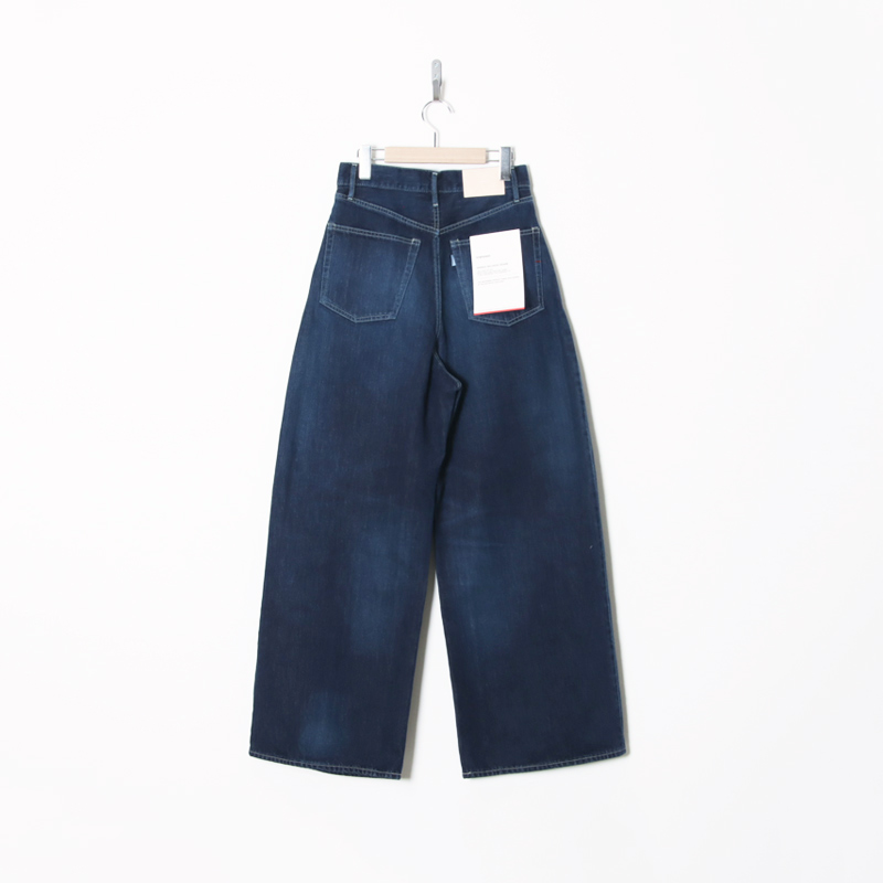 Graphpaper(����եڡ��ѡ�) Selvage Denim Two Tuck Wide Pants